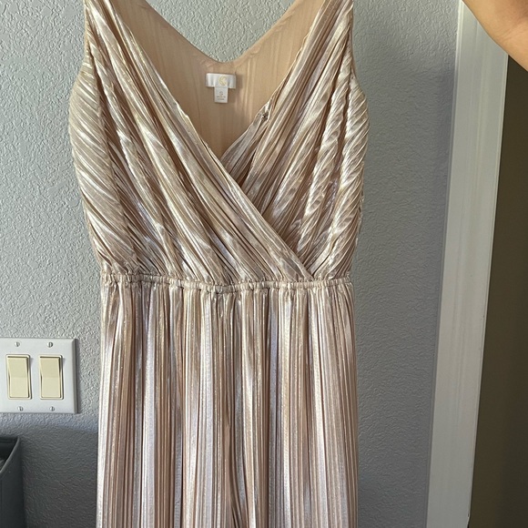 Charming Charlie Pants - Gold Pantsuit